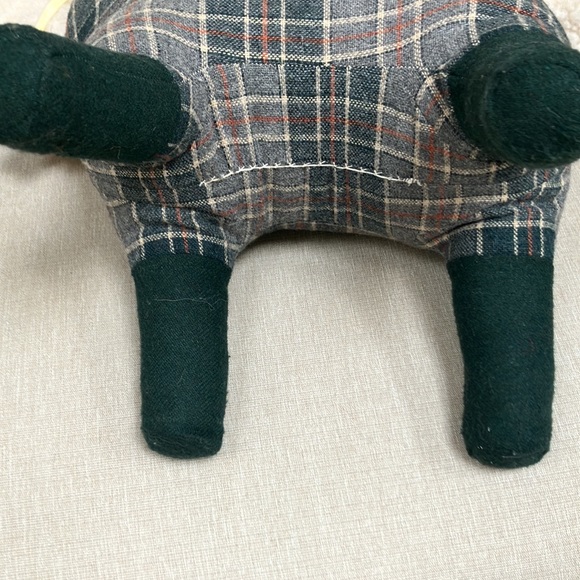 Custom made w/beady eyes & his brassmetal bell-this sheep stands up on his own. - Picture 5 of 7